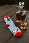 Socks "In Bourbon We Trust"