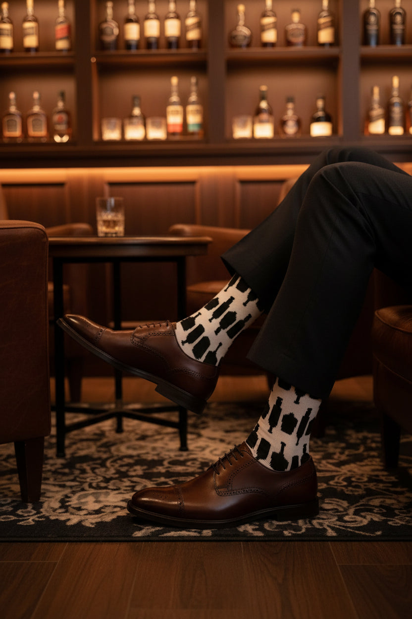 Socks "Bourbon Bottles"