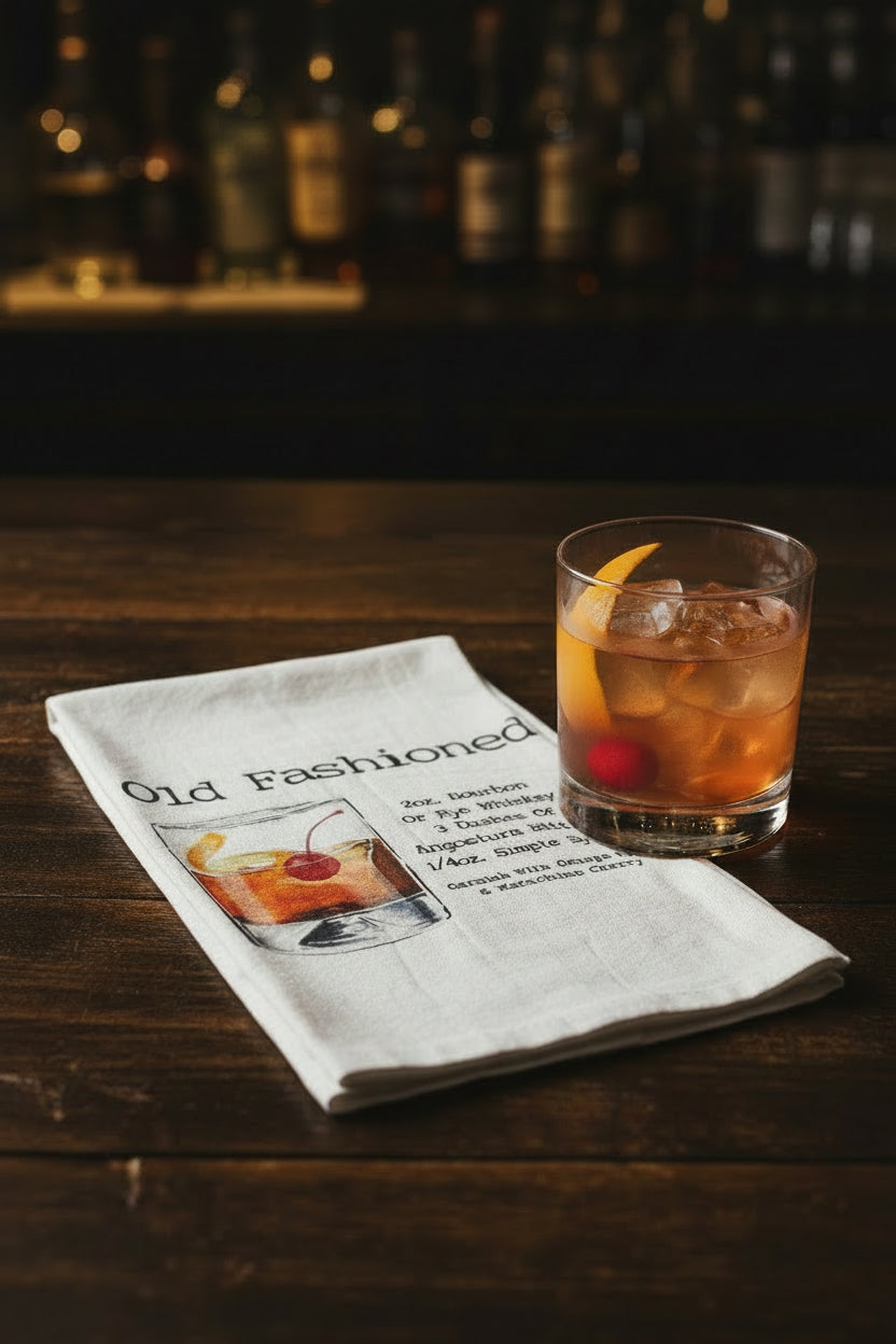 Dish Towel "Old Fashioned Recipe"