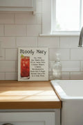 Swedish Dishcloth "Bloody Mary Recipe"