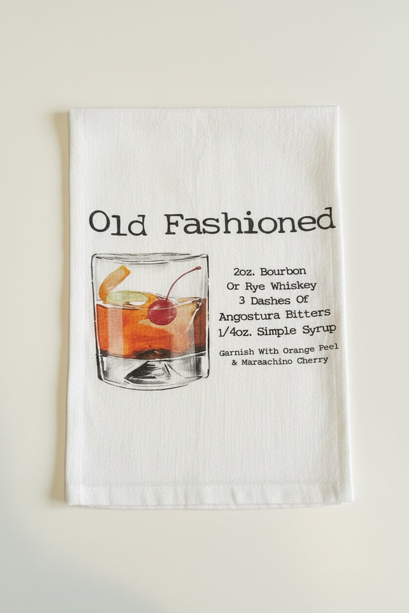 Dish Towel "Old Fashioned Recipe"