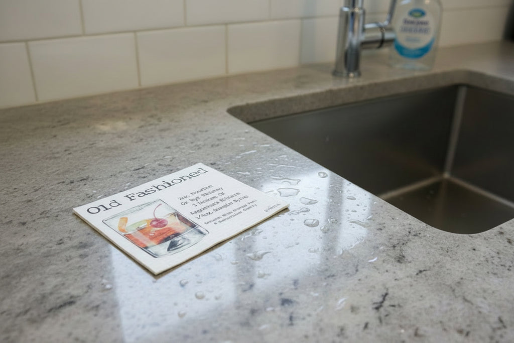Swedish Dishcloth "Old Fashioned Recipe"
