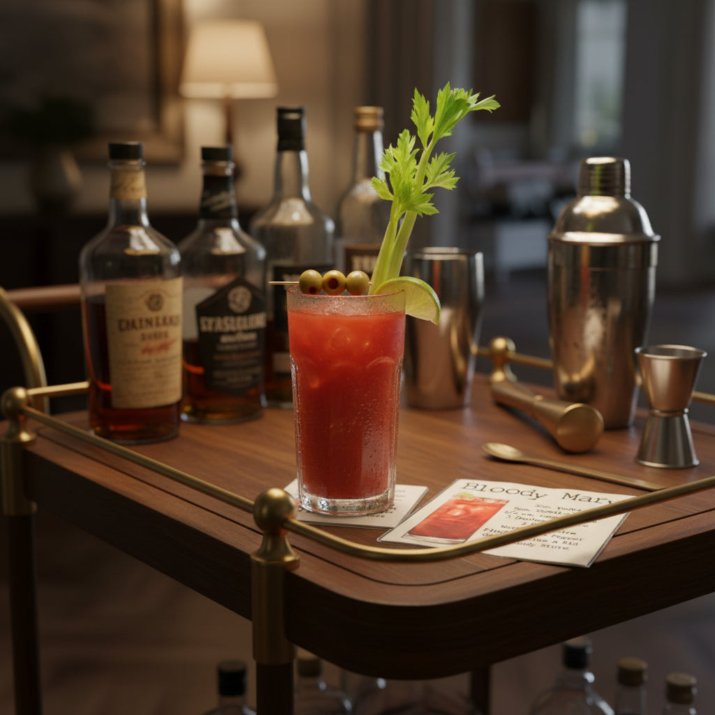Swedish Dishcloth "Bloody Mary Recipe"