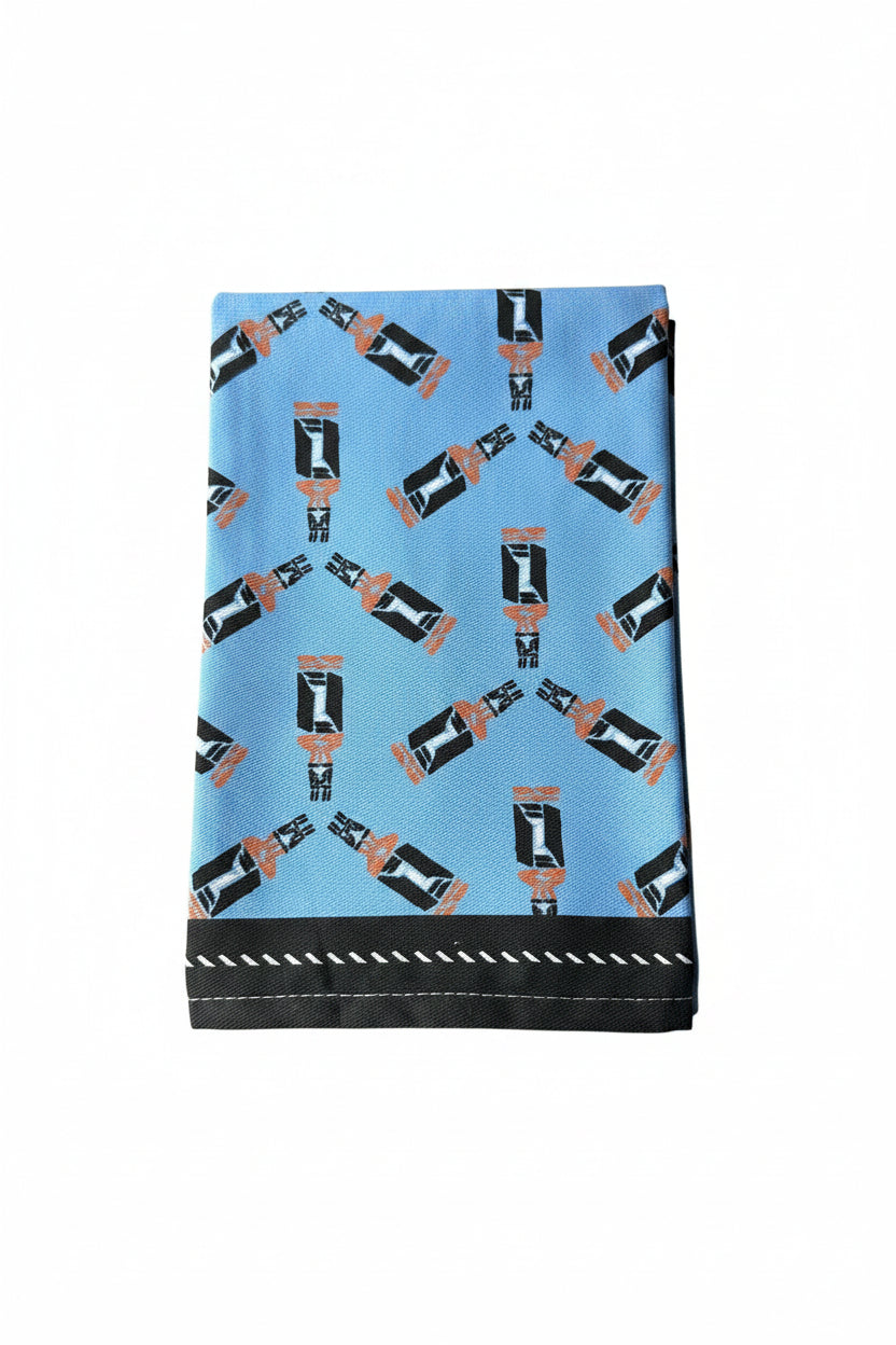 Towel "Tennessee Whiskey in Blue"