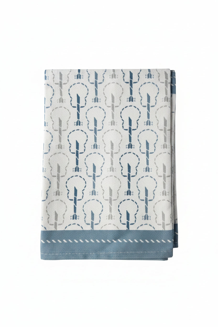 Towel "Guitars in Blue Smoke"