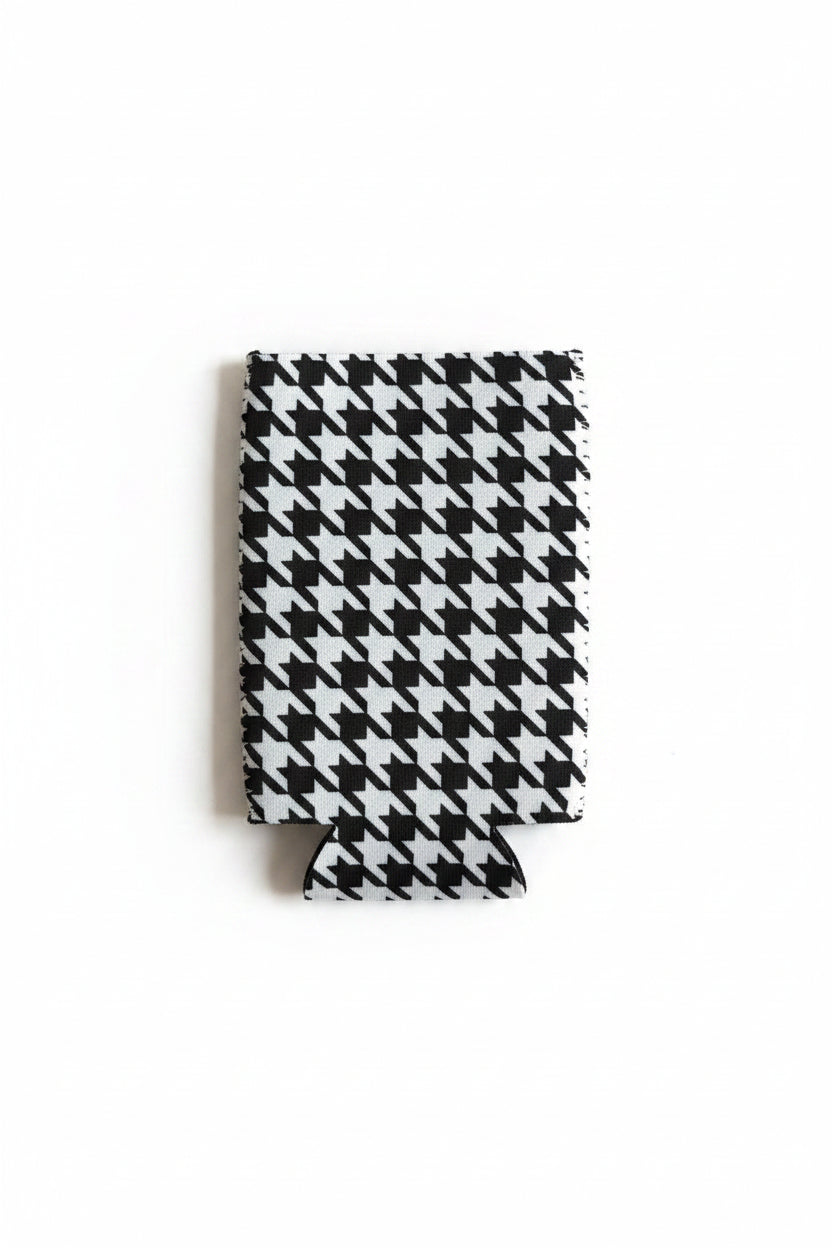 Koozie-Houndstooth Slim Can