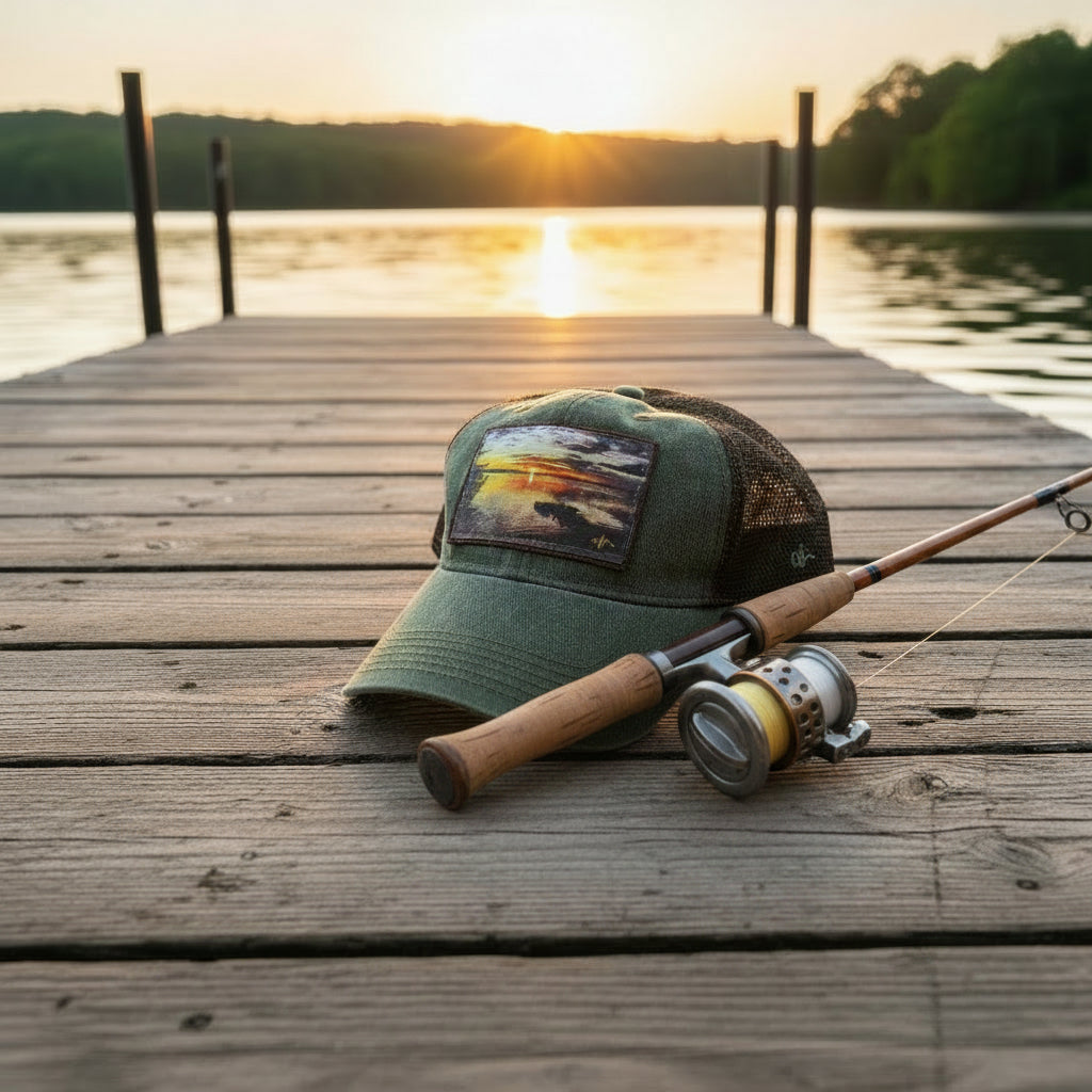 Hat "Pier Greaser Green"