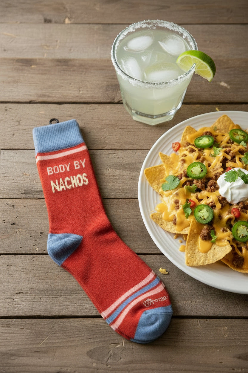Socks "Body by Nachos"