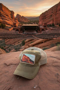 Hat "Red Rocks Waxed Khaki & Grey"