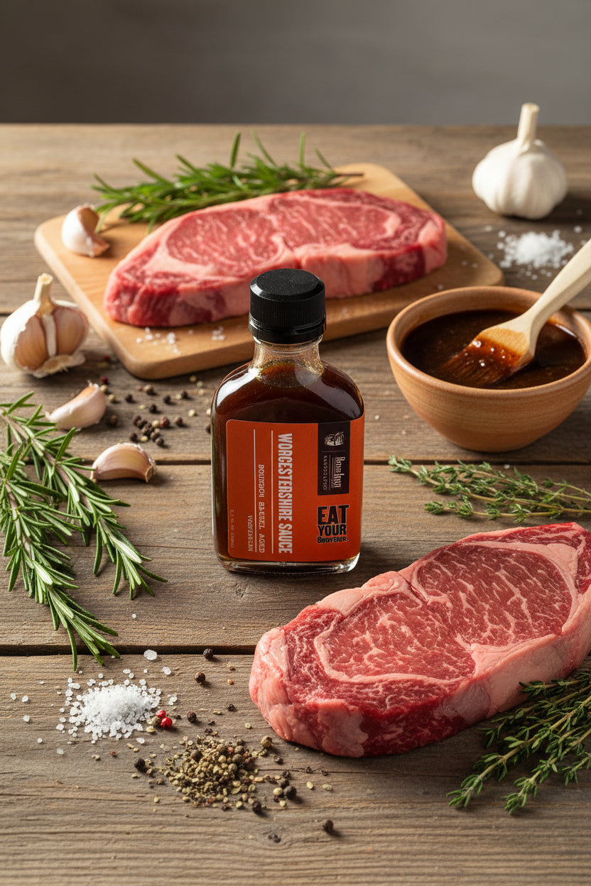 Bourbon Barrel Foods "Worcestershire Sauce"