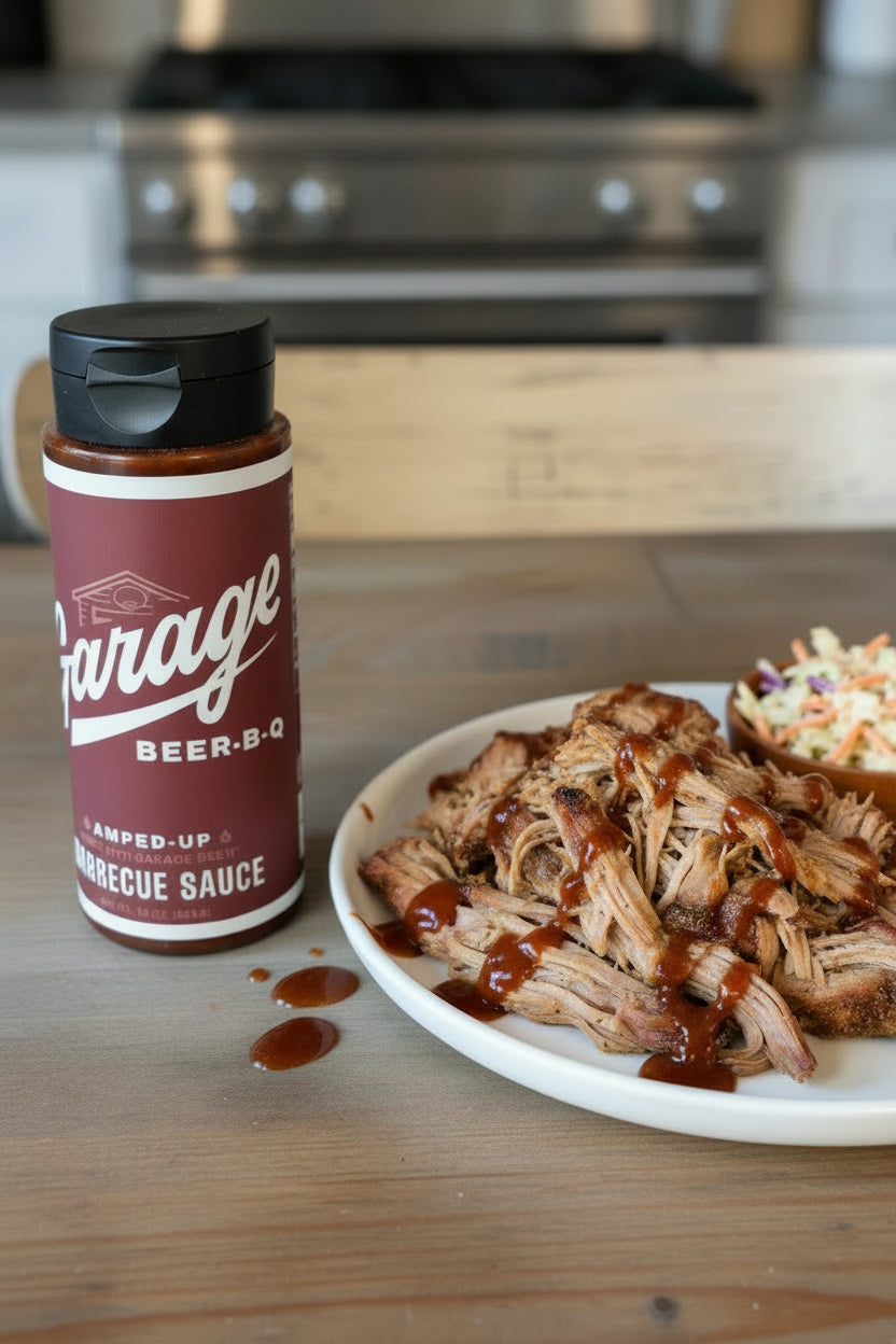Rufus Teague "Amped Up Garage Beer BBQ Sauce"