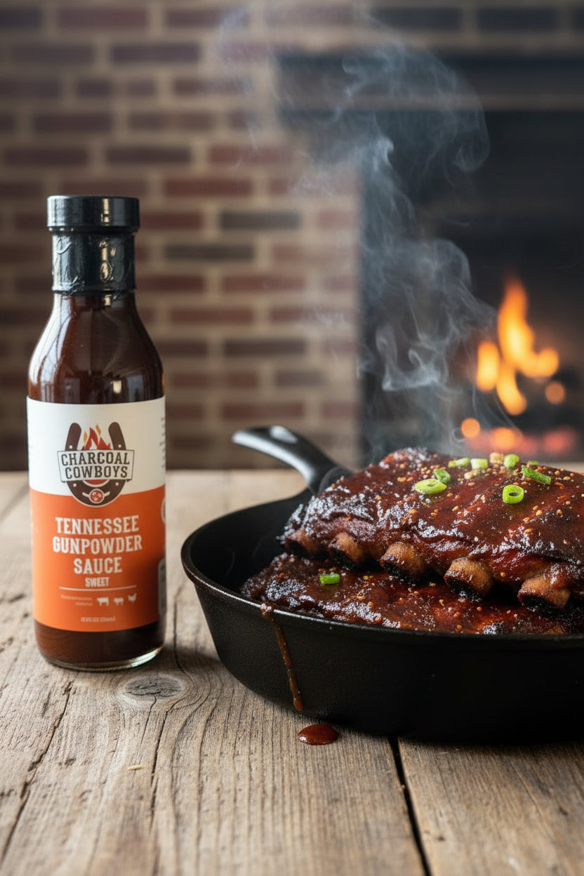 Charcoal Cowboys "Tennessee Gunpowder Sauce"