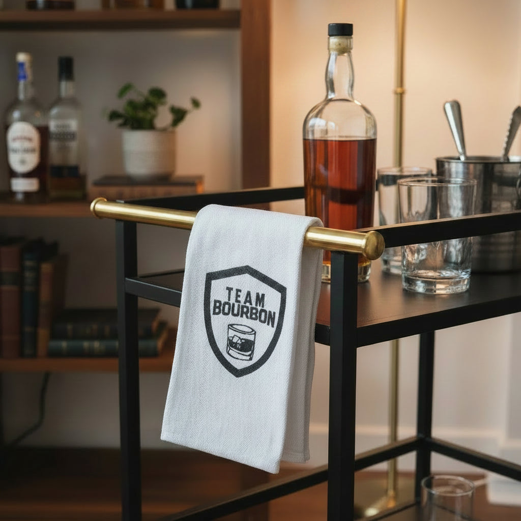 Tea Towel "Team Bourbon"
