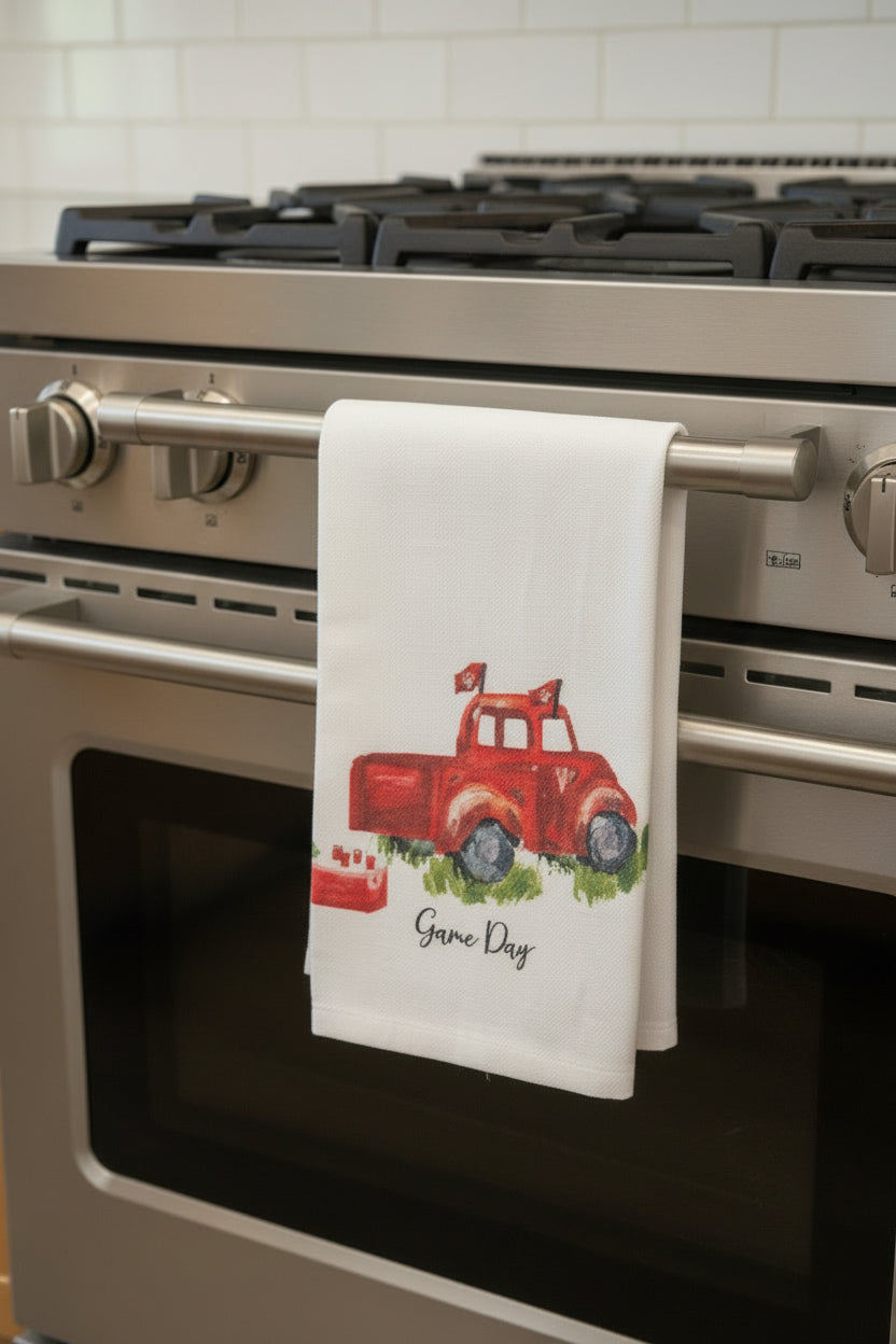 Dish Towel "Game Day UGA"