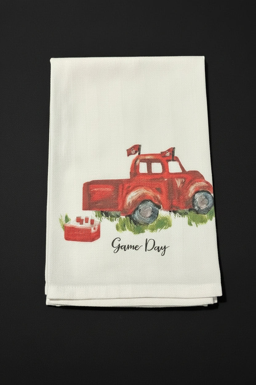 Dish Towel "Game Day UGA"